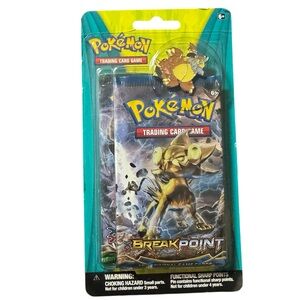 Pokemon 2016 TCG Two Booster Pack Blister XY Breakpoint & XY Fates Collide